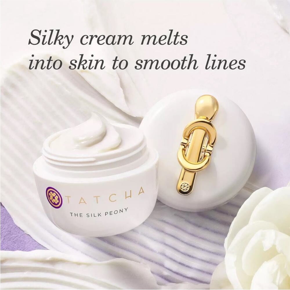 4/$30 Bundleđź’«Tatcha The Silk Peony Melting Eye Cream Trial Sampler .1 oz 3ml - Picture 3 of 4